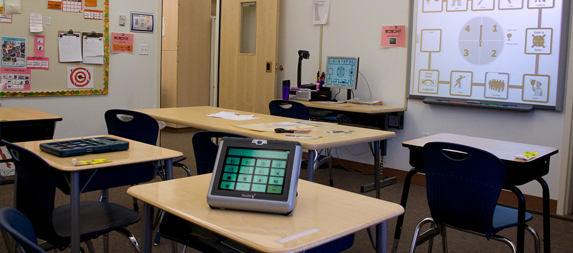 Monarch classroom with assistive technology resources 